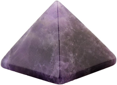 Frabjous Amethyst 1.5inch Natural Pyramid Carved Chakra Healing Crystal Stone Top Quality Gemstone Radiation Deflection Home Decor Gift Decoration Crafts (Amethyst) 1 PC Decorative Showpiece - 3 cm(Crystal, Purple)
Frabjous Amethyst 1.5inch Natural Pyramid Carved Chakra Healing Crystal Stone Top Quality Gemstone Radiation Deflection Home Decor Gift Decoration Crafts (Amethyst) 1 PC Decorative Showpiece - 3 cm(Crystal, Purple)