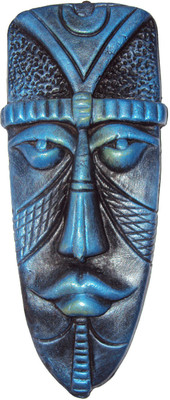 Hand Artz Terracotta Handmade Wall Hanging Egyptian Mask Decorative Showpiece - 15 cm(Terracotta, Blue)
Hand Artz Terracotta Handmade Wall Hanging Egyptian Mask Decorative Showpiece - 15 cm(Terracotta, Blue)