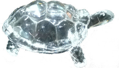 SB Enterprises Feng Shui Clear Crystal Tortoise Turtle For Shining Your Luck Decorative Showpiece - 3 cm(Crystal, Silver)
SB Enterprises Feng Shui Clear Crystal Tortoise Turtle For Shining Your Luck Decorative Showpiece - 3 cm(Crystal, Silver)