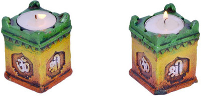 Indigo Creativs Handcrafted Terracotta Tulsi Pot style Tea Light Holding Diya pair for coffee table / doorway/ Wall Hanging Diwali Puja Decoration Decorative Showpiece - 8 cm(Earthenware, Multicolor)
Indigo Creativs Handcrafted Terracotta Tulsi Pot style Tea Light Holding Diya pair for coffee table / doorway/ Wall Hanging Diwali Puja Decoration Decorative Showpiece - 8 cm(Earthenware, Multicolor)