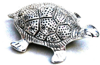 Anant Traditional White Metal Tortoise Kachua Decorative Showpiece - 3 cm(Aluminium, Silver)
Anant Traditional White Metal Tortoise Kachua Decorative Showpiece - 3 cm(Aluminium, Silver)