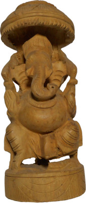 SwadesiBuyzzar Wooden Ganesha Idol Handmade Carving 4-Inch Decorative Showpiece - 4.5 cm(Wooden, Brown)
SwadesiBuyzzar Wooden Ganesha Idol Handmade Carving 4-Inch Decorative Showpiece - 4.5 cm(Wooden, Brown)