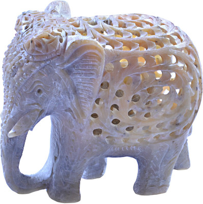 Avinash Handicrafts soap stone Fine threecut Elephant Decorative Showpiece - 5.5 cm(Stoneware, Multicolor)
Avinash Handicrafts soap stone Fine threecut Elephant Decorative Showpiece - 5.5 cm(Stoneware, Multicolor)