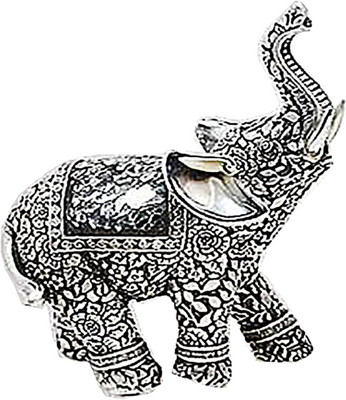 X-Gift Aramani silver color elephant Decorative Showpiece - 16 cm(Polyresin, Silver)
X-Gift Aramani silver color elephant Decorative Showpiece - 16 cm(Polyresin, Silver)