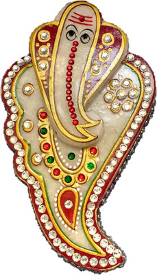 Sancheti Art Chopda Shankh Ganesh Design Decorative Showpiece - 2 cm(Stoneware, White, Multicolor)
Sancheti Art Chopda Shankh Ganesh Design Decorative Showpiece - 2 cm(Stoneware, White, Multicolor)