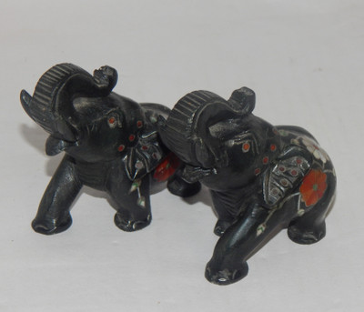 Mahaveer Creation Decorative Showpiece - 8 cm(Stoneware, Black)