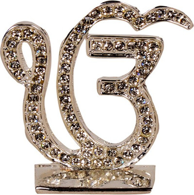 Purpledip Sikh Religious Symbol 'Ik Onkar' God-Is-One Decorative Showpiece - 6 cm(Aluminium, Silver)
Purpledip Sikh Religious Symbol 'Ik Onkar' God-Is-One Decorative Showpiece - 6 cm(Aluminium, Silver)