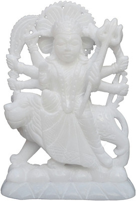 Laxita White Marble Durga God Statue for Home and Office Decorative Showpiece - 18 cm(Stoneware, White)
Laxita White Marble Durga God Statue for Home and Office Decorative Showpiece - 18 cm(Stoneware, White)