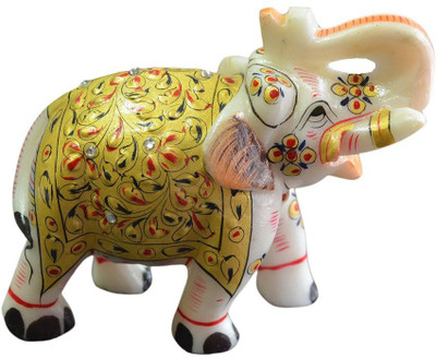 Anshul Fashion Red & black colour design marble elephant Decorative Showpiece - 7 cm(Stoneware, Multicolor)
Anshul Fashion Red & black colour design marble elephant Decorative Showpiece - 7 cm(Stoneware, Multicolor)