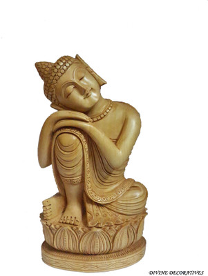 DivineCrafts Decorative Meditating Budha Decorative Showpiece - 20.32 cm(Wooden, Brown)
DivineCrafts Decorative Meditating Budha Decorative Showpiece - 20.32 cm(Wooden, Brown)