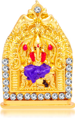 Kulin God Ganesh | Ganpati | Lord Ganesha Idol - Statue Gift item Decorative Showpiece - 4 cm(Gold Plated, Multicolor)
Kulin God Ganesh | Ganpati | Lord Ganesha Idol - Statue Gift item Decorative Showpiece - 4 cm(Gold Plated, Multicolor)