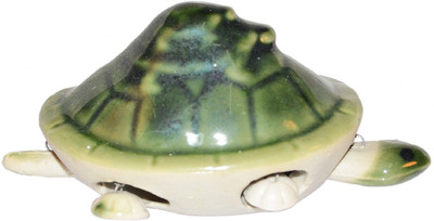 JaipurCrafts Vaastu Tortoise (Green) Decorative Showpiece - 6.35 cm(Ceramic, Green, White)
JaipurCrafts Vaastu Tortoise (Green) Decorative Showpiece - 6.35 cm(Ceramic, Green, White)
