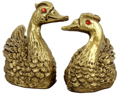 BuyRudraksha Mandarin Ducks for Love & Prosperity Decorative Showpiece - 2.5 cm(Polyresin, Gold)
BuyRudraksha Mandarin Ducks for Love & Prosperity Decorative Showpiece - 2.5 cm(Polyresin, Gold)