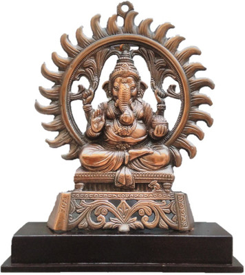 JaipurCrafts Lord Ganesha On Chowki Decorative Showpiece - 25.4 cm(Aluminium, Brown)
JaipurCrafts Lord Ganesha On Chowki Decorative Showpiece - 25.4 cm(Aluminium, Brown)