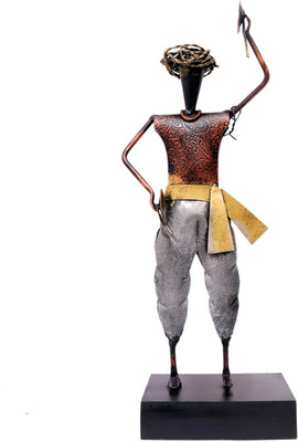 NG Art Ventura Handcrafted Standing Village Musician Playing Plates Decorative Showpiece - 38 cm(Cast Iron, Wooden, Copper, Brown)
NG Art Ventura Handcrafted Standing Village Musician Playing Plates Decorative Showpiece - 38 cm(Cast Iron, Wooden, Copper, Brown)
