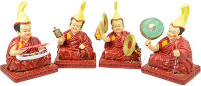 Reiki Crystal Products Vastu / Feng Shui Chanting Tibetan Monks Showpiece Big Decorative Showpiece - 14 cm(Porcelain, Multicolor)
Reiki Crystal Products Vastu / Feng Shui Chanting Tibetan Monks Showpiece Big Decorative Showpiece - 14 cm(Porcelain, Multicolor)