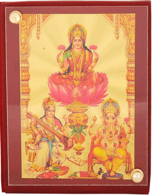 Leganza Ganesh Laxmi Saraswati Dashboard Decorative Showpiece - 5 cm(Gold Plated, Multicolor)
Leganza Ganesh Laxmi Saraswati Dashboard Decorative Showpiece - 5 cm(Gold Plated, Multicolor)