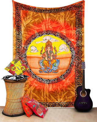 Little Jaipur Colorful Ganesh Print Tapestry Ganesha Wall Hanging Tapestry(Multicolor)
Little Jaipur Colorful Ganesh Print Tapestry Ganesha Wall Hanging Tapestry(Multicolor)
