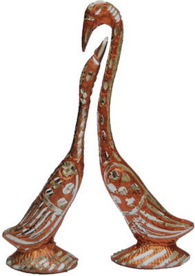 JaipurCrafts Pair Of Kissing Duck Decorative Showpiece - 20.32 cm(Aluminium, Multicolor)
JaipurCrafts Pair Of Kissing Duck Decorative Showpiece - 20.32 cm(Aluminium, Multicolor)