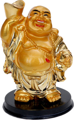 Bgroovy Laughing Buddha Showpiece Decorative Showpiece - 10 cm(Polyresin, Gold, Black)
Bgroovy Laughing Buddha Showpiece Decorative Showpiece - 10 cm(Polyresin, Gold, Black)