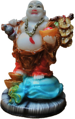 JaipurCrafts Feng Shui Laughing Buddha Decorative Showpiece - 17.78 cm(Polyresin, Multicolor)
JaipurCrafts Feng Shui Laughing Buddha Decorative Showpiece - 17.78 cm(Polyresin, Multicolor)