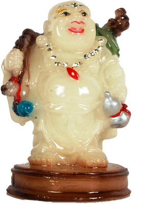 Sigaram Radium Laughing Buddha - Happy Man - will shine in the dark as radium best suited for Home, Office and Car Dashboard - K412 Decorative Showpiece - 13 cm(Marble, Multicolor)
Sigaram Radium Laughing Buddha - Happy Man - will shine in the dark as radium best suited for Home, Office and Car Dashboard - K412 Decorative Showpiece - 13 cm(Marble, Multicolor)