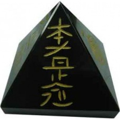 Aldomin Black Agate Pyramids (With Reiki Symbols on four sides) Decorative Showpiece - 4 cm(Crystal, Black)
Aldomin Black Agate Pyramids (With Reiki Symbols on four sides) Decorative Showpiece - 4 cm(Crystal, Black)