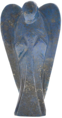 Excel Blue Lapis Crystal Angel Decorative Showpiece - 5 cm(Crystal, Blue)