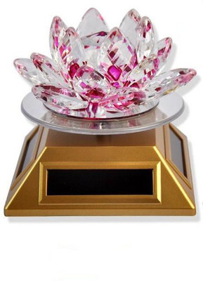 Gooddeals Home Car décor Gorgeous Crystal Lotus on autorotating solar stand Decorative Showpiece - 10 cm(Crystal, Pink)
Gooddeals Home Car décor Gorgeous Crystal Lotus on autorotating solar stand Decorative Showpiece - 10 cm(Crystal, Pink)