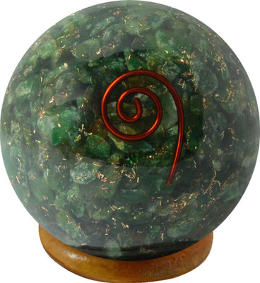 Reiki Crystal Products Green Aventurine Orgone Crystal 50mm Ball Healing Gemstone Decorative Showpiece - 5 cm(Crystal, Green)
Reiki Crystal Products Green Aventurine Orgone Crystal 50mm Ball Healing Gemstone Decorative Showpiece - 5 cm(Crystal, Green)