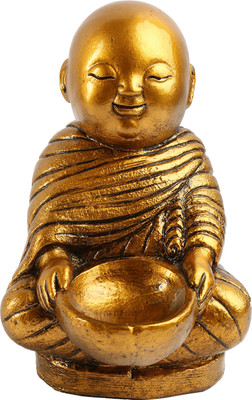 AV Décor Laughing Buddha Candle Holder Decorative Showpiece - 17.78 cm(Microfibre, Gold)
AV Décor Laughing Buddha Candle Holder Decorative Showpiece - 17.78 cm(Microfibre, Gold)