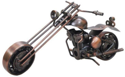 Antiqua Vgroup Decorative Showpiece - 10 cm(Copper, Steel, Silver Finish, Copper)