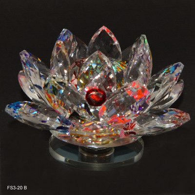 Reiki Crystal Products Vastu / Feng Shui Transparent Crystal Lotus For Positive Energy Gift Item And Good Luck & Brings Prosperity Success Decorative Showpiece - 6.5 cm(Crystal, Clear)
Reiki Crystal Products Vastu / Feng Shui Transparent Crystal Lotus For Positive Energy Gift Item And Good Luck & Brings Prosperity Success Decorative Showpiece - 6.5 cm(Crystal, Clear)
