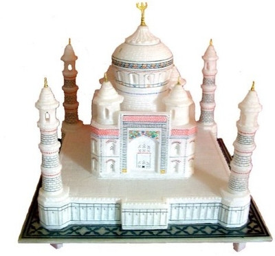 Stonkraft Marble Stone Tajmahal Replica Decorative Showpiece - 15 cm(Stoneware, White)
Stonkraft Marble Stone Tajmahal Replica Decorative Showpiece - 15 cm(Stoneware, White)