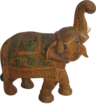 Craft International Elephant Carved Painted Antique Look - 12 Inches Decorative Showpiece - 30.5 cm(Wooden, Multicolor)
Craft International Elephant Carved Painted Antique Look - 12 Inches Decorative Showpiece - 30.5 cm(Wooden, Multicolor)