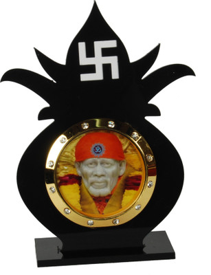 Sigaram Sai Baba Photo in Kalasha Idol for Car Dashboard, Table or Ofice-Desk, Shops and Homes - K470 Decorative Showpiece - 10 cm(Acrylic, Multicolor)
Sigaram Sai Baba Photo in Kalasha Idol for Car Dashboard, Table or Ofice-Desk, Shops and Homes - K470 Decorative Showpiece - 10 cm(Acrylic, Multicolor)