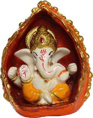 Heeran Art Religious Idol of Mukut Ganesha in Modak statue Decorative Showpiece - 10.5 cm(Polyresin, Multicolor)
Heeran Art Religious Idol of Mukut Ganesha in Modak statue Decorative Showpiece - 10.5 cm(Polyresin, Multicolor)