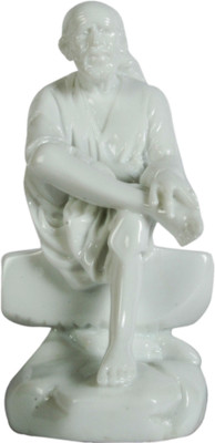 Sigaram Krishi Marble Sai Baba Idol With Glossy Finish Best suited for Table or Ofice-Desk, Shops and Homes - K486 Decorative Showpiece - 16 cm(Marble, White)
Sigaram Krishi Marble Sai Baba Idol With Glossy Finish Best suited for Table or Ofice-Desk, Shops and Homes - K486 Decorative Showpiece - 16 cm(Marble, White)
