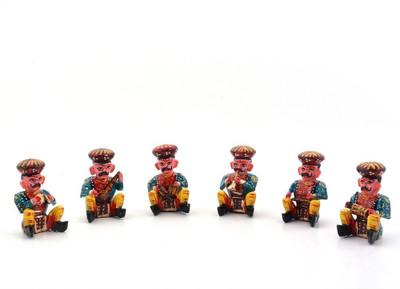 Creative Handicraft Rajasthani 6 Piece Musician Bawla Set In Wood Decorative Showpiece - 15 cm(Wooden, Brown)
Creative Handicraft Rajasthani 6 Piece Musician Bawla Set In Wood Decorative Showpiece - 15 cm(Wooden, Brown)