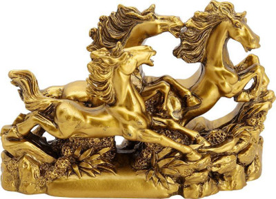 Ripe India Three Running Horses Showpiece Decorative Showpiece - 10 cm(Polyresin, Multicolor)
Ripe India Three Running Horses Showpiece Decorative Showpiece - 10 cm(Polyresin, Multicolor)