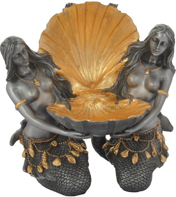 shivika enterprises two mermaid with open sippi love gift Decorative Showpiece - 12 cm(Polyresin, Multicolor)
shivika enterprises two mermaid with open sippi love gift Decorative Showpiece - 12 cm(Polyresin, Multicolor)