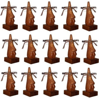 Onlineshoppee Spectacle Holder pack of 15 Decorative Showpiece - 16.51 cm(Wooden, Brown)
Onlineshoppee Spectacle Holder pack of 15 Decorative Showpiece - 16.51 cm(Wooden, Brown)