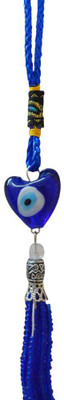 Reiki Crystal Products Feng Shui Heart Shape Car and Door Hanging Evil Eye for Protection Decorative Showpiece - 21 cm(Polyresin, Blue)
Reiki Crystal Products Feng Shui Heart Shape Car and Door Hanging Evil Eye for Protection Decorative Showpiece - 21 cm(Polyresin, Blue)