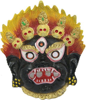 DivyaMantra Nazar Battu Evil Eye Mahakala Mask Wall Hanging Decorative Showpiece - 13 cm(Aluminium, Blue)
DivyaMantra Nazar Battu Evil Eye Mahakala Mask Wall Hanging Decorative Showpiece - 13 cm(Aluminium, Blue)