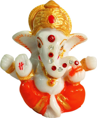 ManeKo Hindu God Idol Mukut Ganesha Marble Temple for Car Dashboard Decorative Showpiece - 6.5 cm(Ceramic, Multicolor)
ManeKo Hindu God Idol Mukut Ganesha Marble Temple for Car Dashboard Decorative Showpiece - 6.5 cm(Ceramic, Multicolor)