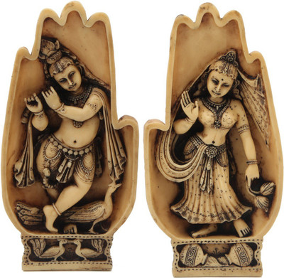 JaipurCrafts Radha Krishna In Hand With Antique Finish Decorative Showpiece - 22.76 cm(Stoneware, White, Black)
JaipurCrafts Radha Krishna In Hand With Antique Finish Decorative Showpiece - 22.76 cm(Stoneware, White, Black)