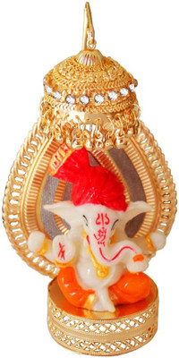 Rich & Famous Indian Handicraft Showpiece Antique Chaturbhuj Lord Ganesha Sitting With Umbrella Decorative Showpiece - 13 cm(Alloy, Multicolor)
Rich & Famous Indian Handicraft Showpiece Antique Chaturbhuj Lord Ganesha Sitting With Umbrella Decorative Showpiece - 13 cm(Alloy, Multicolor)