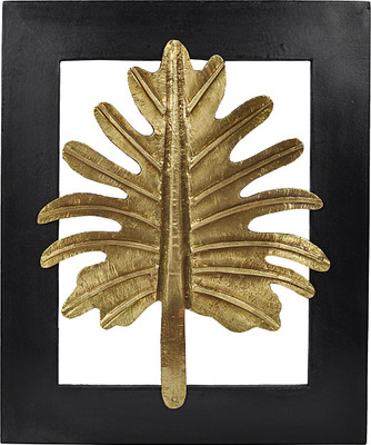 Lal Haveli Decorative Golden Leaf Wooden Frame Wall Mount Decorative Showpiece - 33 cm(Wooden, Black)
Lal Haveli Decorative Golden Leaf Wooden Frame Wall Mount Decorative Showpiece - 33 cm(Wooden, Black)