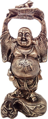 Art N Hub Antique Look Feng Shui Laughing Buddha Handicraft Idol Lord Gautam Buddha Statue Decorative Spiritual Vastu Showpiece Figurine - Religious Gift item & Murti for Mandir / Temple / Home Decor / Office Decorative Showpiece - 23 cm(Earthenware, Gold
Art N Hub Antique Look Feng Shui Laughing Buddha Handicraft Idol Lord Gautam Buddha Statue Decorative Spiritual Vastu Showpiece Figurine - Religious Gift item & Murti for Mandir / Temple / Home Decor / Office Decorative Showpiece - 23 cm(Earthenware, Gold