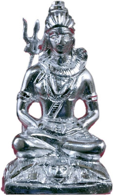 JY Decorative Showpiece - 16 cm(Aluminium, Silver)